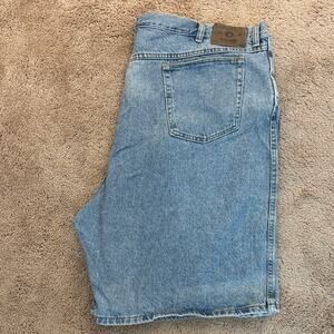 Wrangler Men’s Light Blue Denim Jeans Shorts Size 48